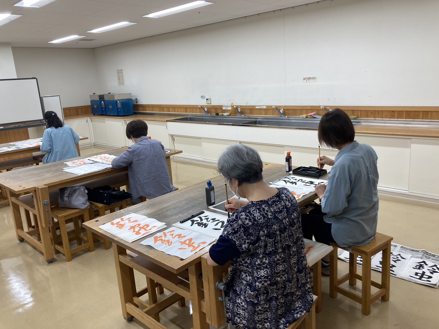 117.初心者の書道&ペン習字①
